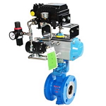 氣動(dòng)V型調(diào)節(jié)球閥